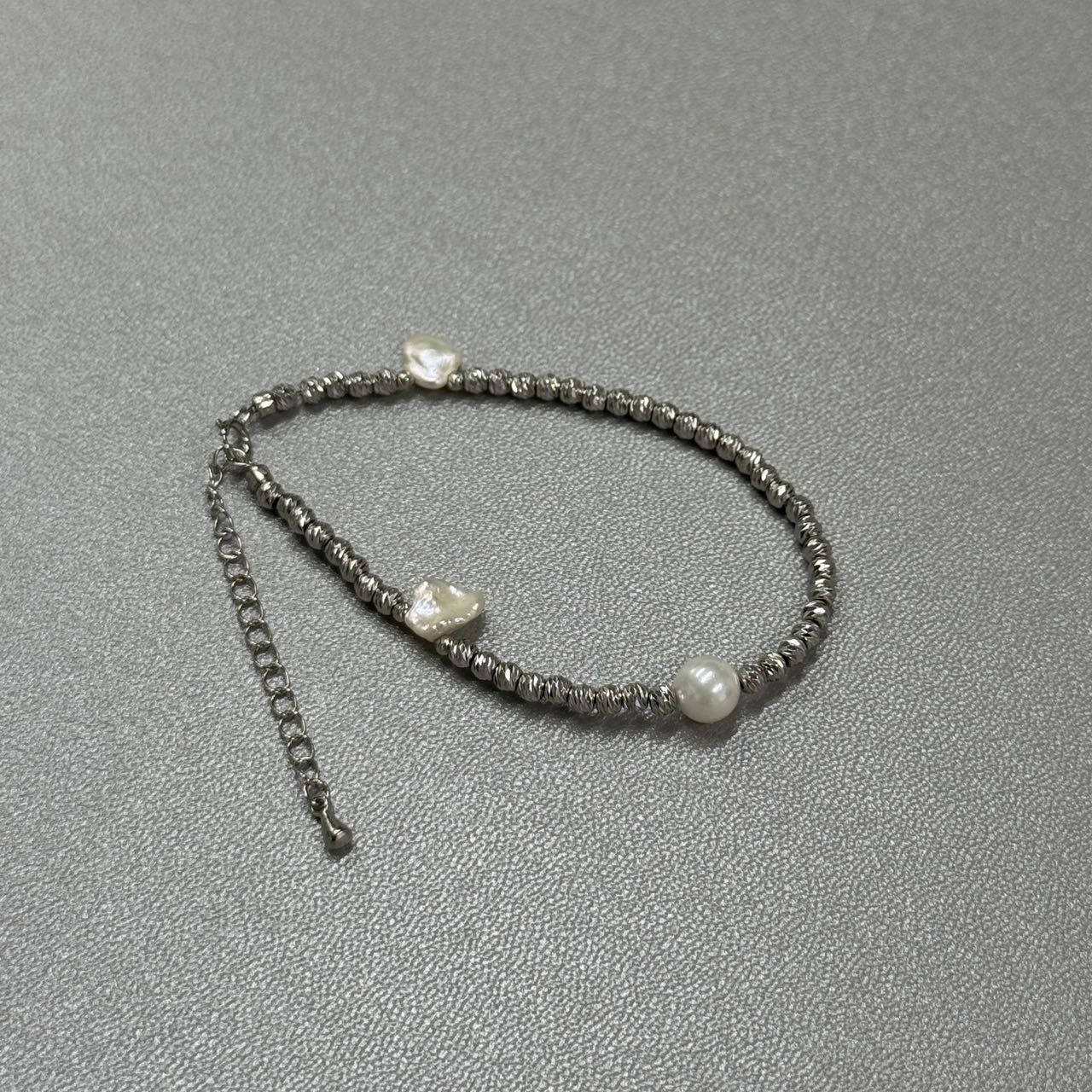 Akoya Pearl Silver Bracelet [Pre-Owned]