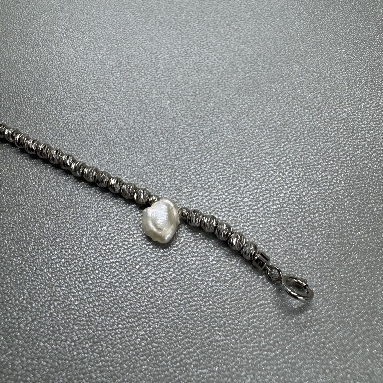 Akoya Pearl Silver Bracelet [Pre-Owned]