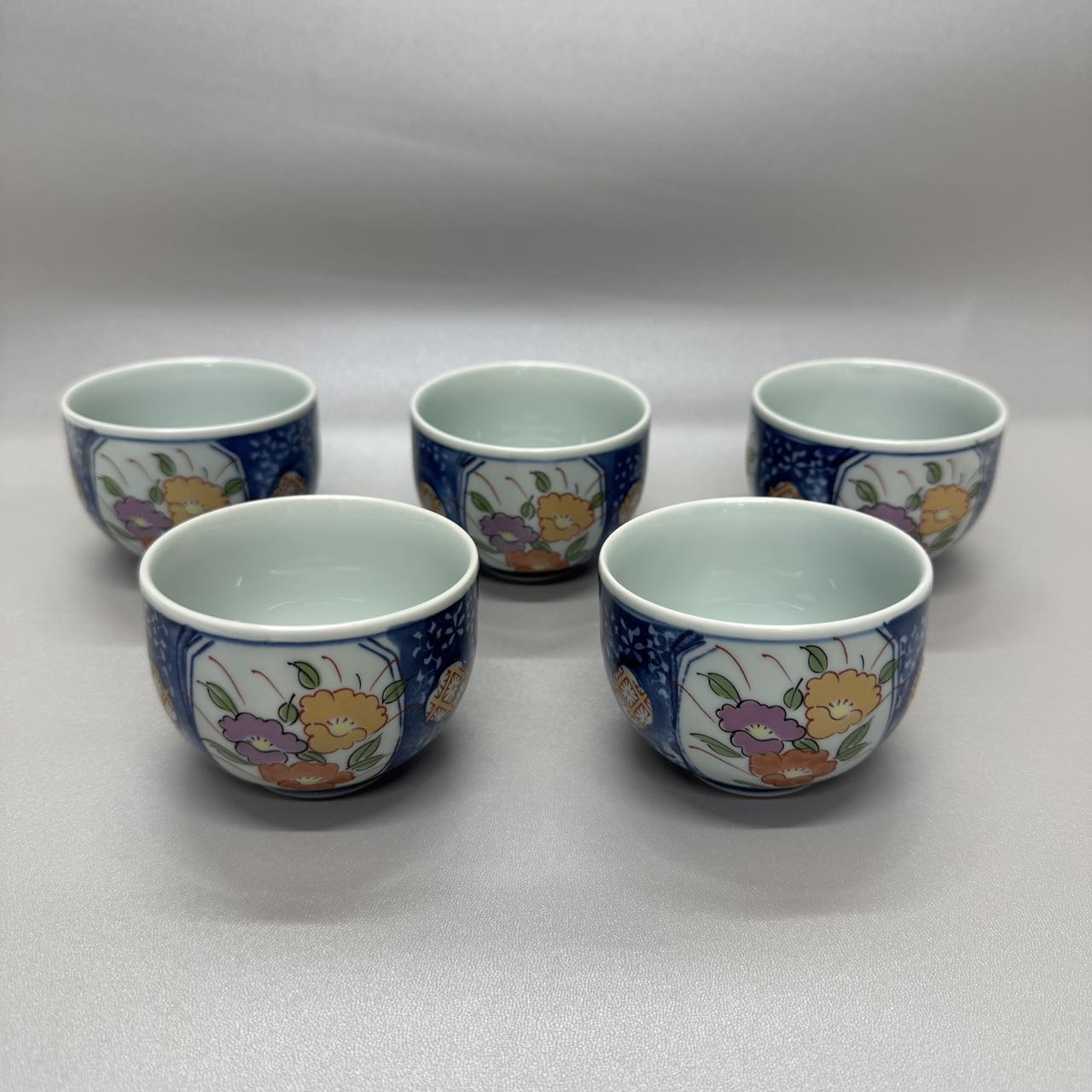 日本製 ティーカップ 5個セット【中古】