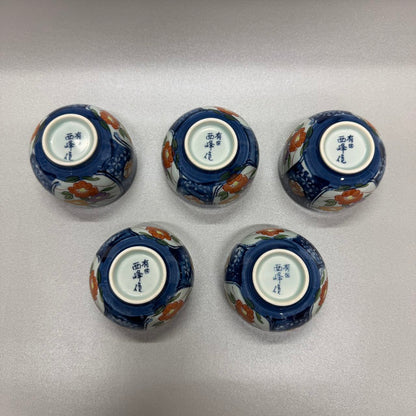 日本製 ティーカップ 5個セット【中古】
