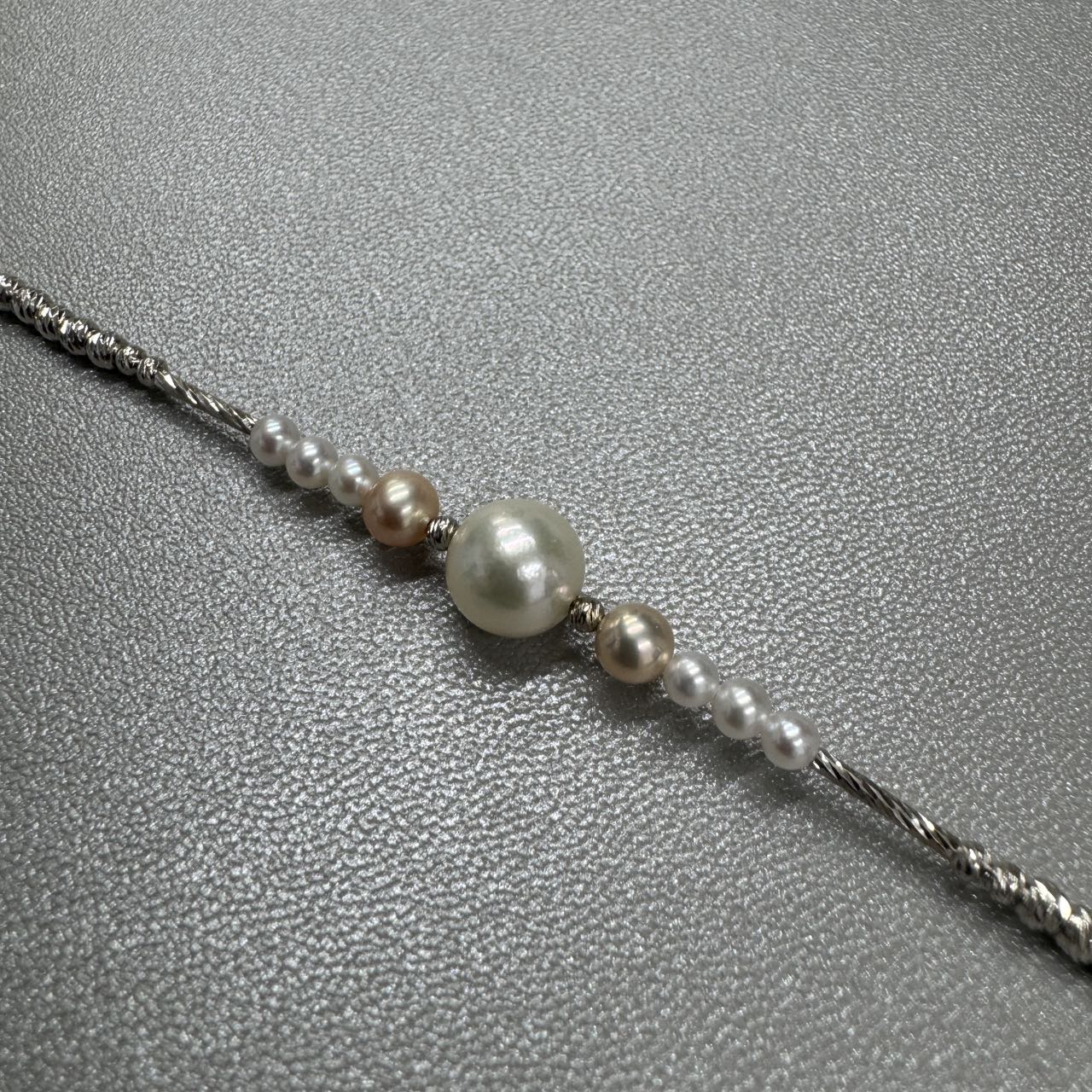 Akoya Pearl Silver Bracelet [Pre-Owned]