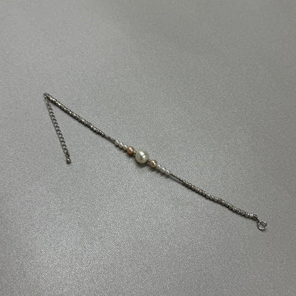 Akoya Pearl Silver Bracelet [Pre-Owned]