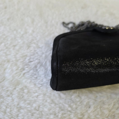 CHANEL Rabbit Fur & Crystal Evening Bag [Pre-Owned]