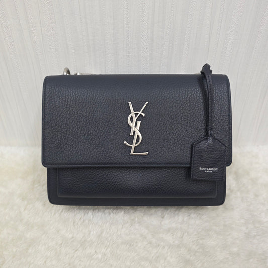 YSL Sunset Classic Crossbody Bag [Pre-Owned]