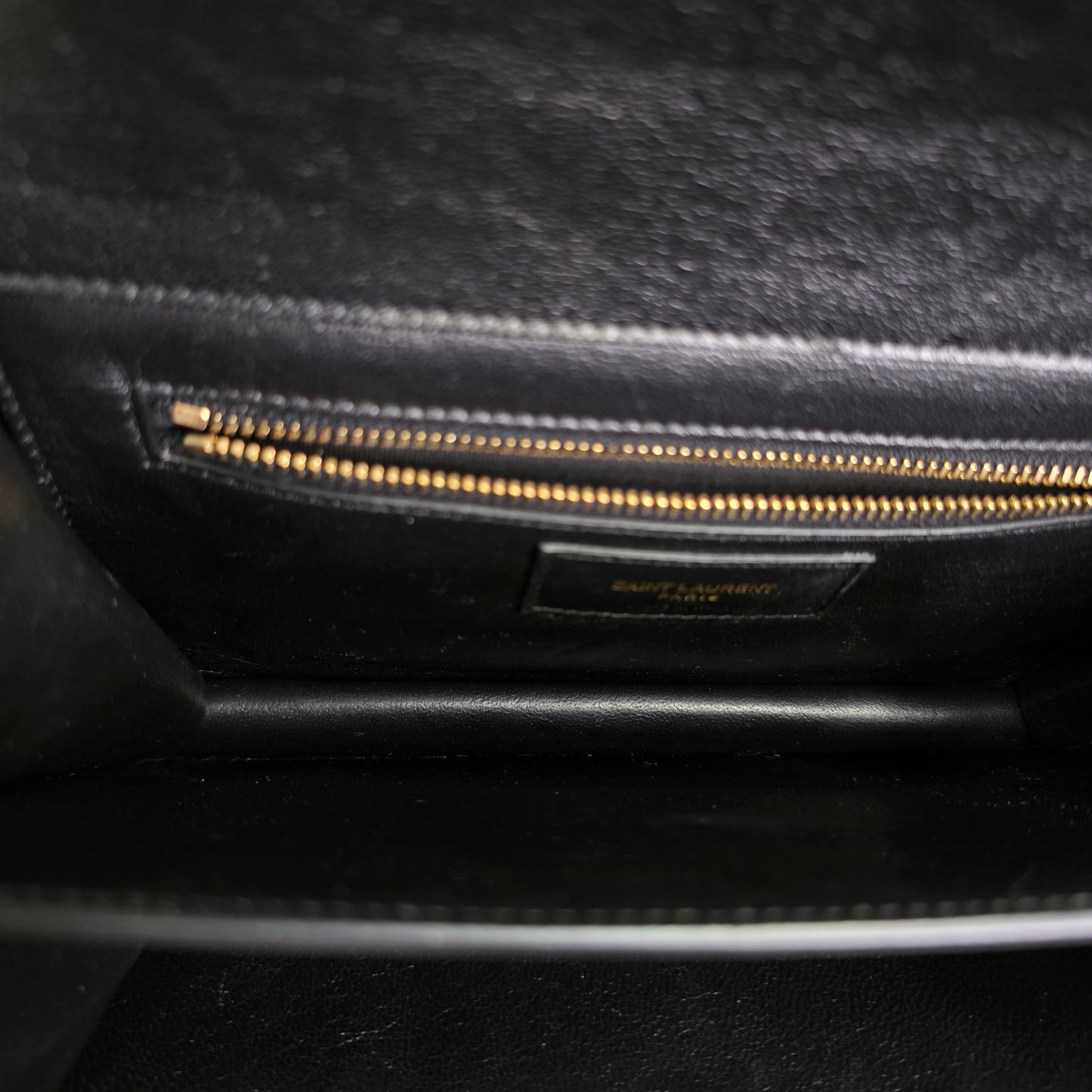 YSL Crocodile-Embossed Accordion Bag [Pre-Owned]