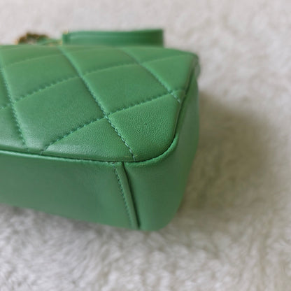 CHANEL ターンロックバッグ【中古】 