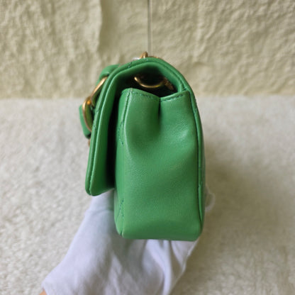 CHANEL ターンロックバッグ【中古】 