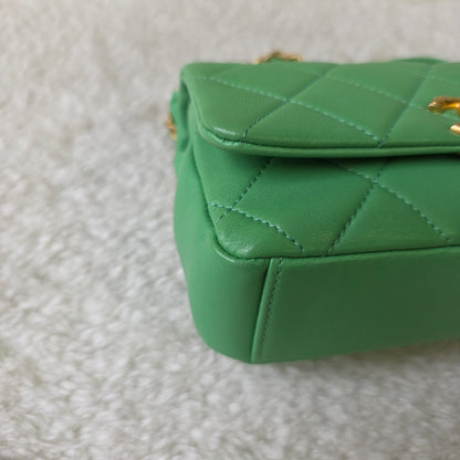 CHANEL ターンロックバッグ【中古】 