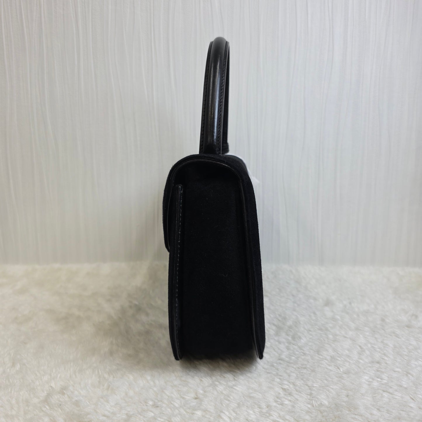 GUCCI Suede Top Handle Bag [Pre-Owned]