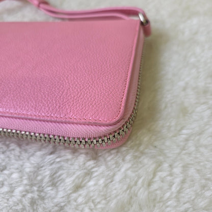 BALENCIAGA Cherry Blossom Pink Baguette Bag [Pre-Owned]