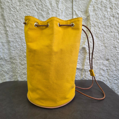 HERMES Canvas Bucket Bag [Pre-Owned]