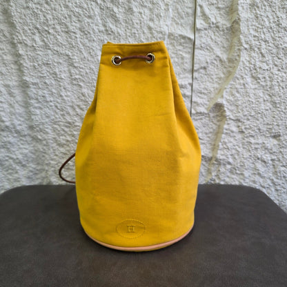 HERMES Canvas Bucket Bag [Pre-Owned]