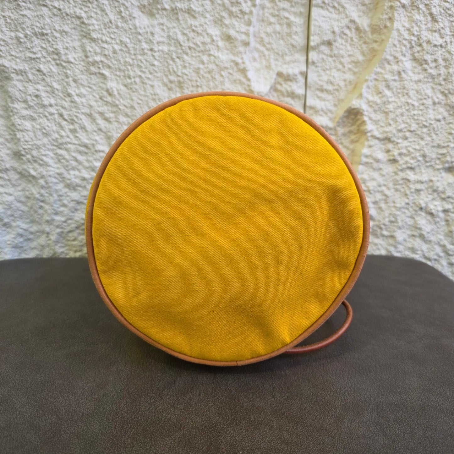 HERMES Canvas Bucket Bag [Pre-Owned]