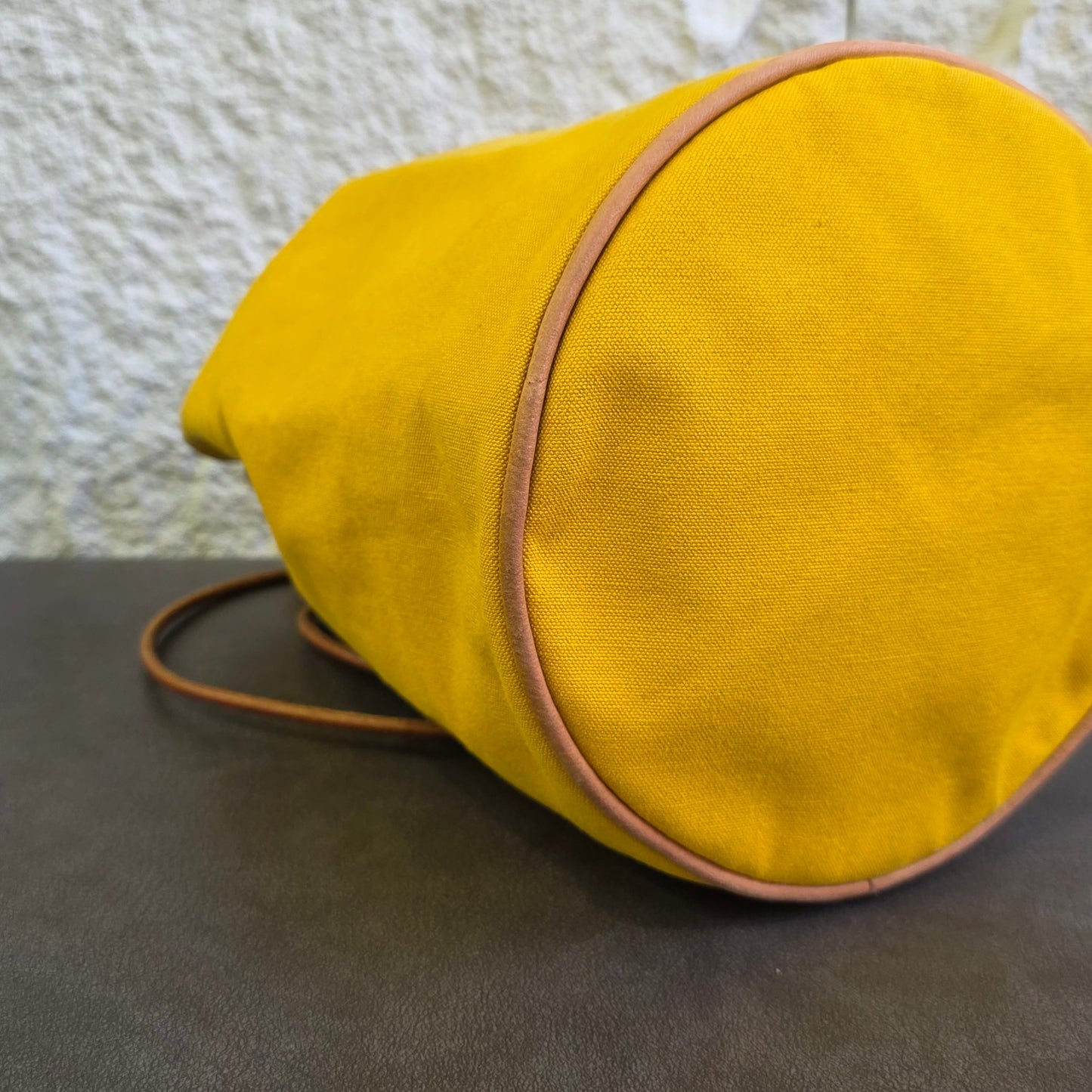 HERMES Canvas Bucket Bag [Pre-Owned]