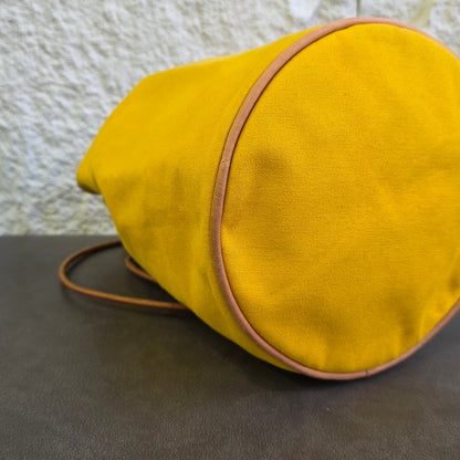 HERMES Canvas Bucket Bag [Pre-Owned]