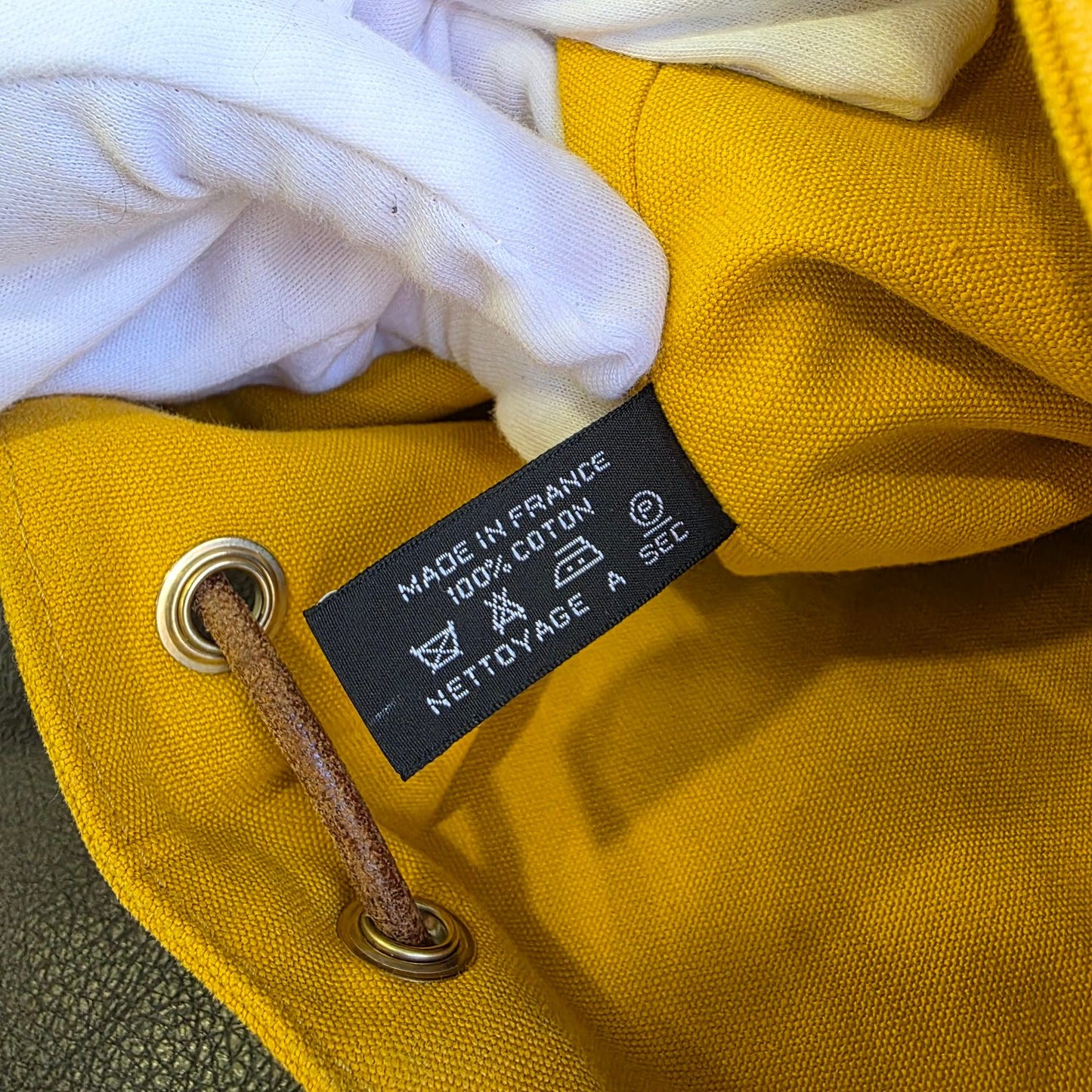 HERMES Canvas Bucket Bag [Pre-Owned]