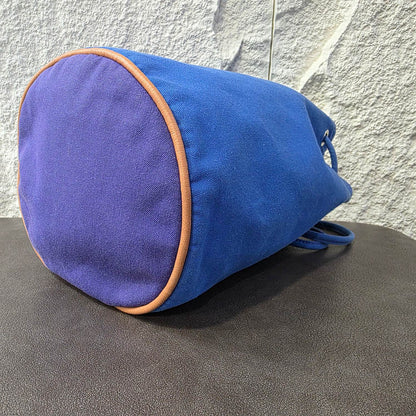 HERMES Canvas Bucket Bag [Pre-Owned]