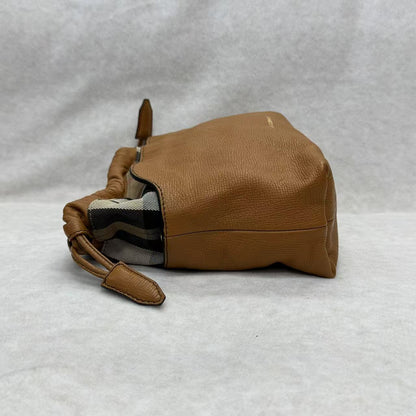 バーバリー ドローストリング クロスボディバッグ 【中古】