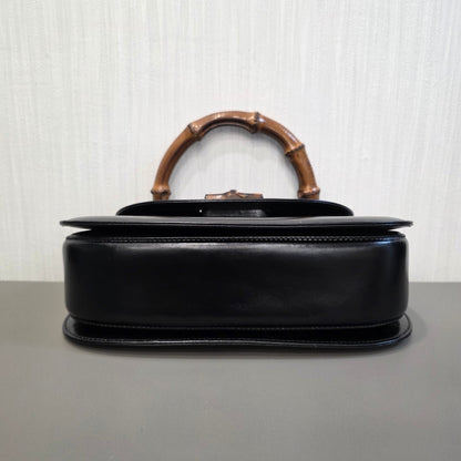 Gucci 竹节纹光滑皮革包 [二手]