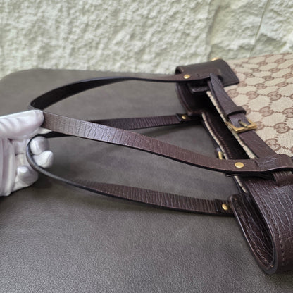GUCCI ヴィンテージ モノグラム トートバッグ【中古】