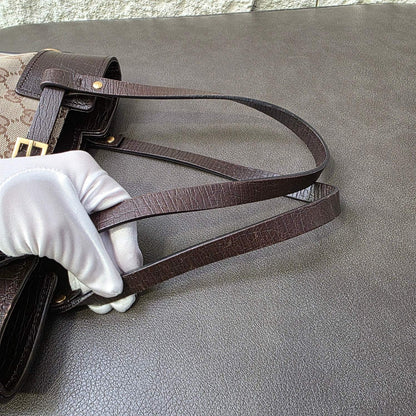 GUCCI ヴィンテージ モノグラム トートバッグ【中古】