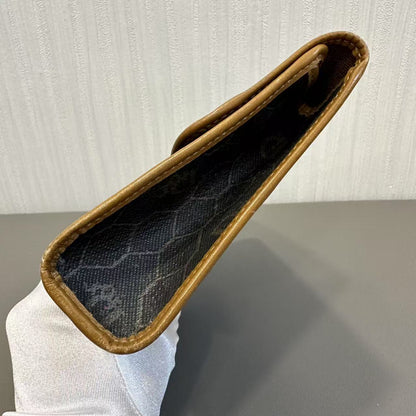 DIOR ビーハイブ モノグラム サドルバッグ【中古】