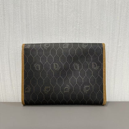 DIOR ビーハイブ モノグラム サドルバッグ【中古】