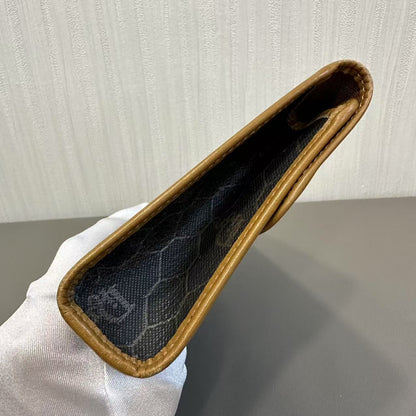 DIOR ビーハイブ モノグラム サドルバッグ【中古】