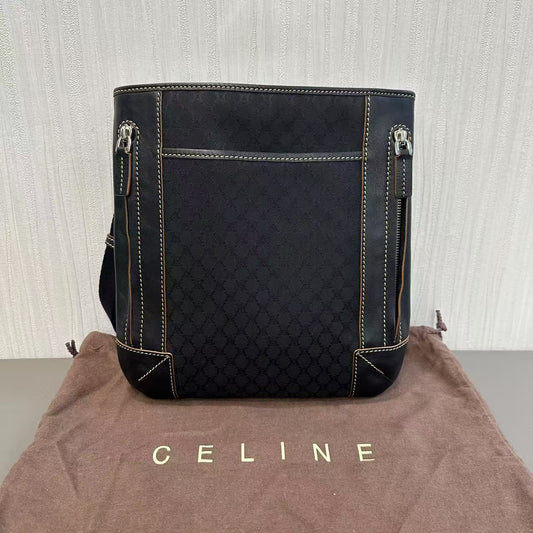 Celine Classic Monogram Shoulder Bag [Pre-Owned]
