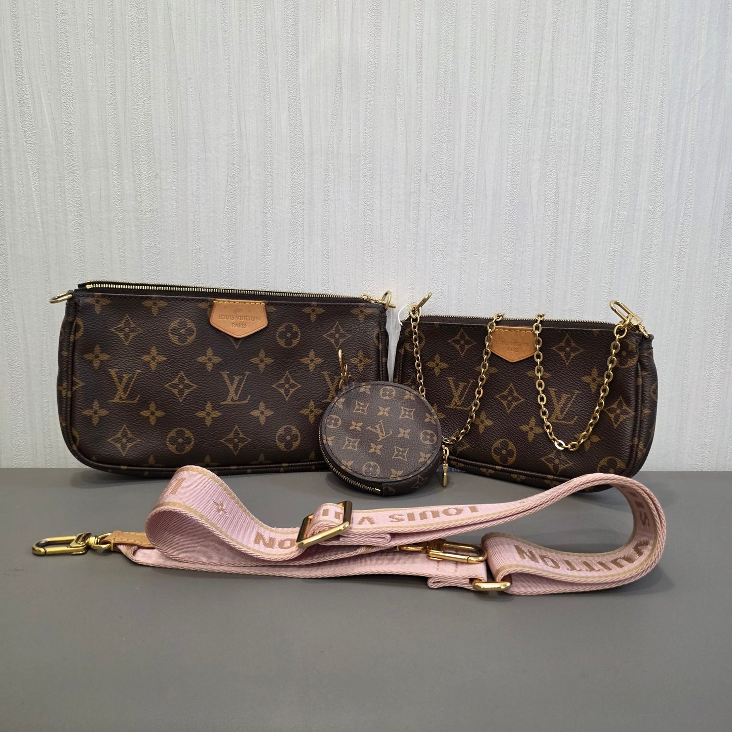 Louis Vuitton Monogram Multi Pochette Crossbody Bag [Pre-Owned]