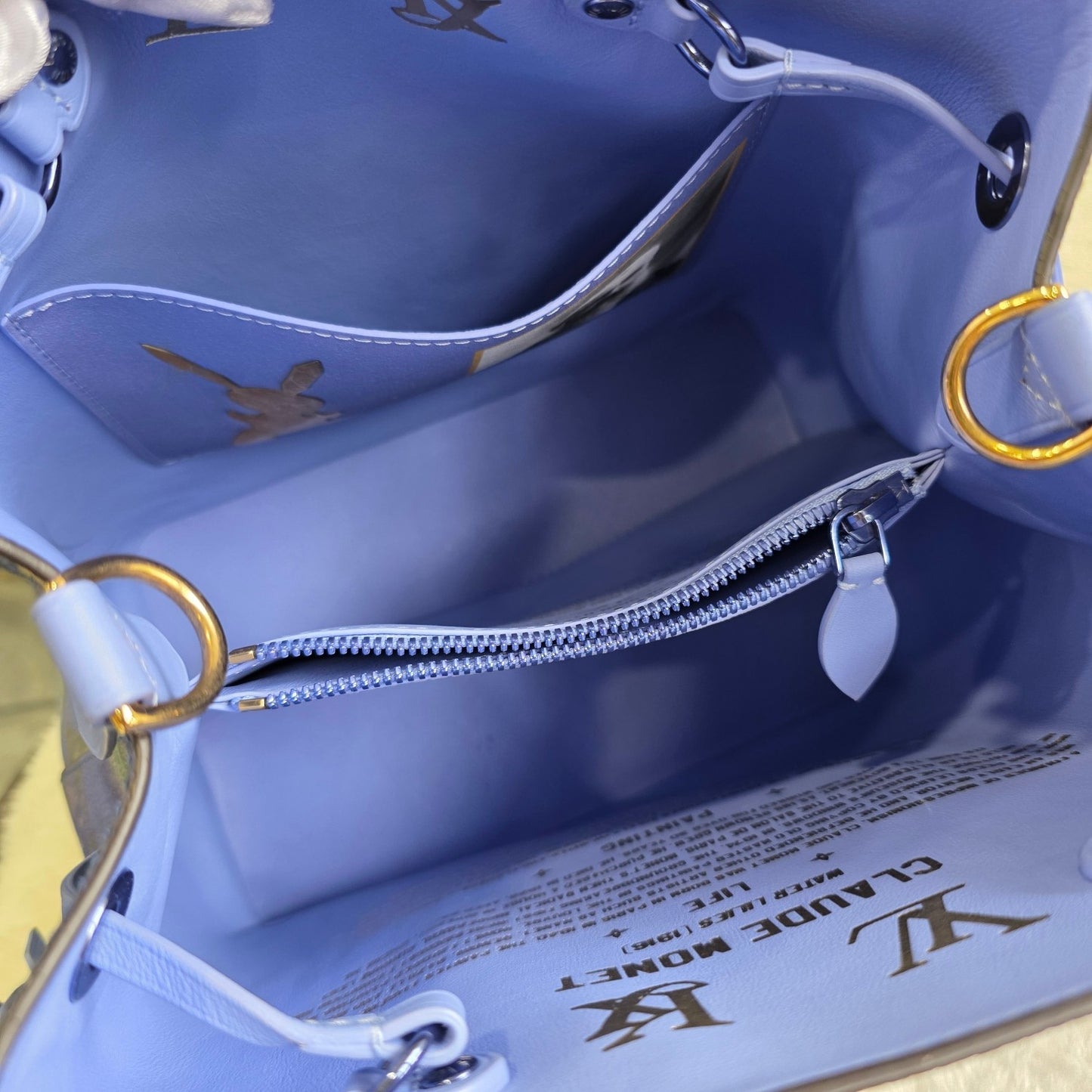 ルイ・ヴィトン マスターズコレクション モネ ウォーターリリーズ バケットバッグ 【中古】