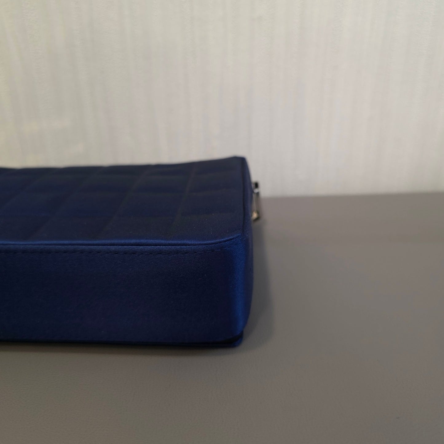 CHANEL Satin Quilted Chain Shoulder Bag [Pre-Owned]