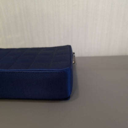 CHANEL Satin Quilted Chain Shoulder Bag [Pre-Owned]