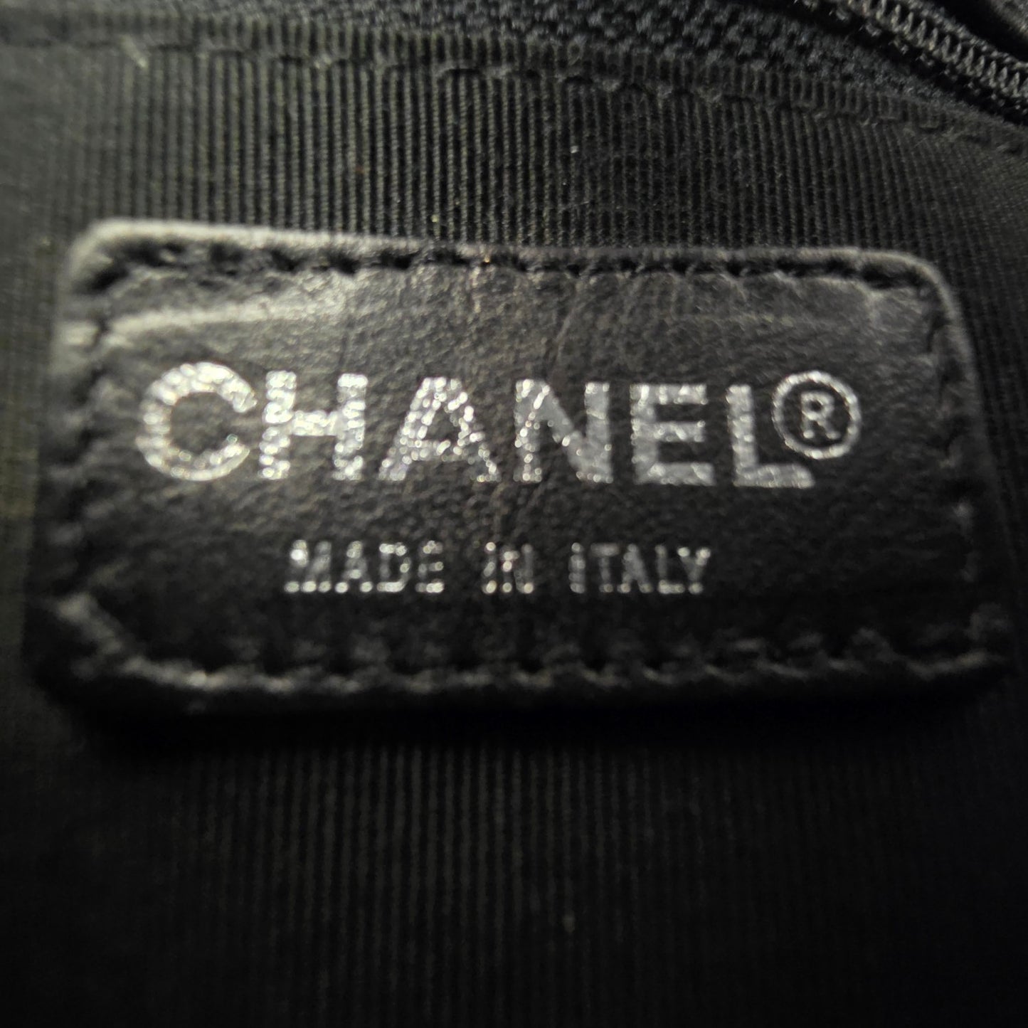 CHANEL Satin Quilted Chain Shoulder Bag [Pre-Owned]