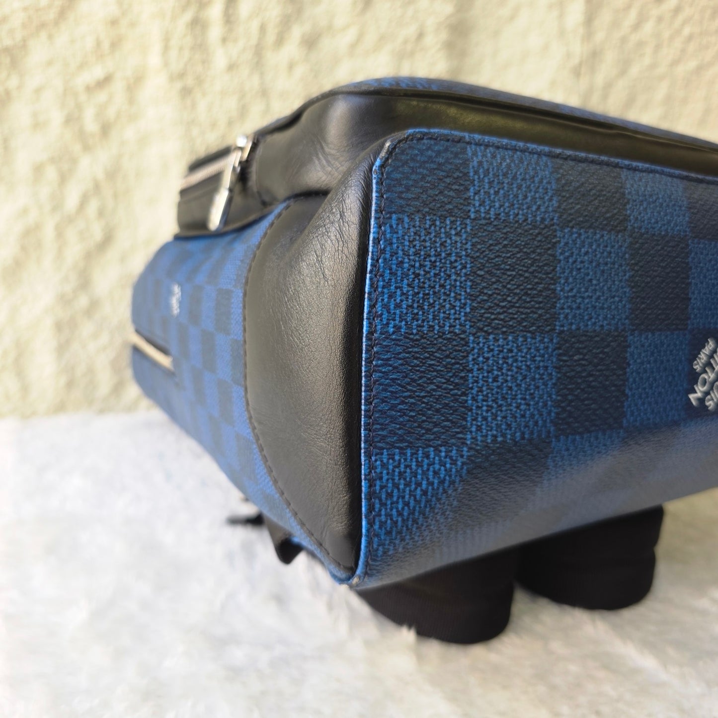 Louis Vuitton Damier Azur Canvas Backpack [Pre-Owned]