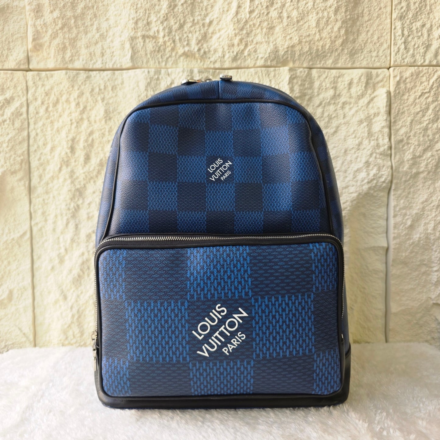 Louis Vuitton Damier Azur Canvas Backpack [Pre-Owned]