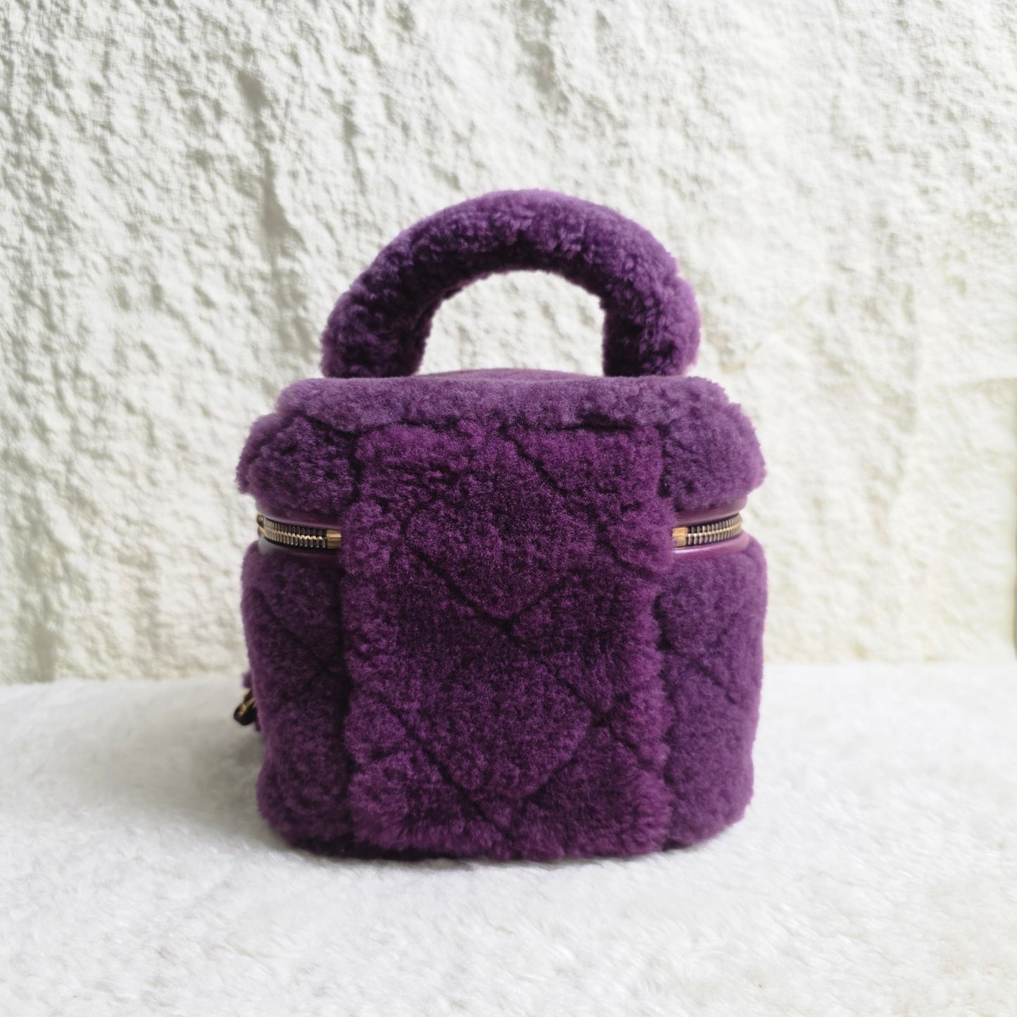 CHANEL Plush Makeup Bag [Pre-Owned]