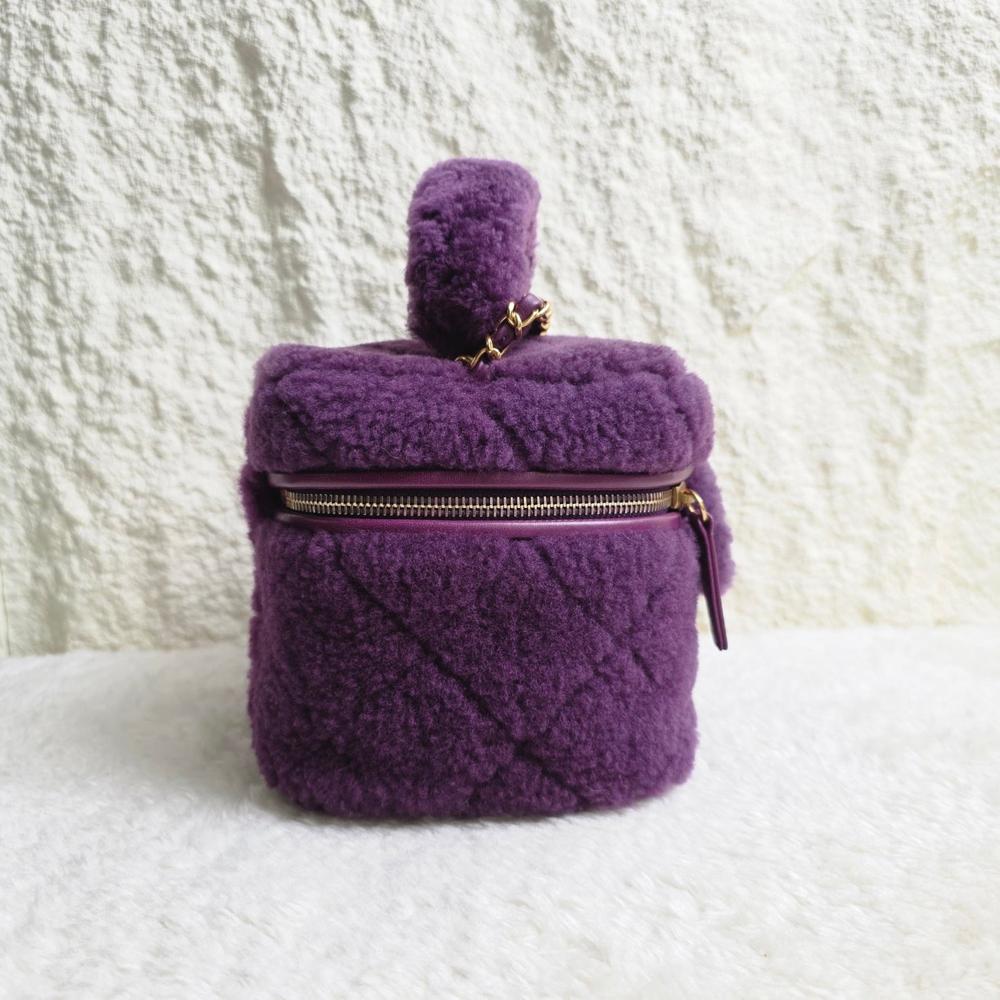 CHANEL Plush Makeup Bag [Pre-Owned]