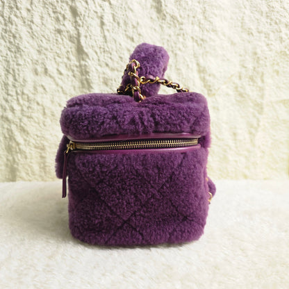 CHANEL Plush Makeup Bag [Pre-Owned]
