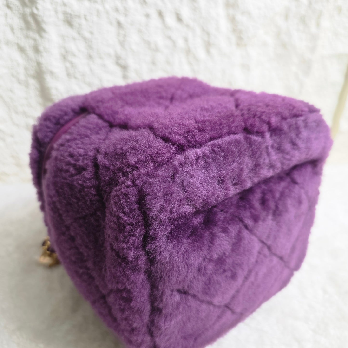 CHANEL Plush Makeup Bag [Pre-Owned]