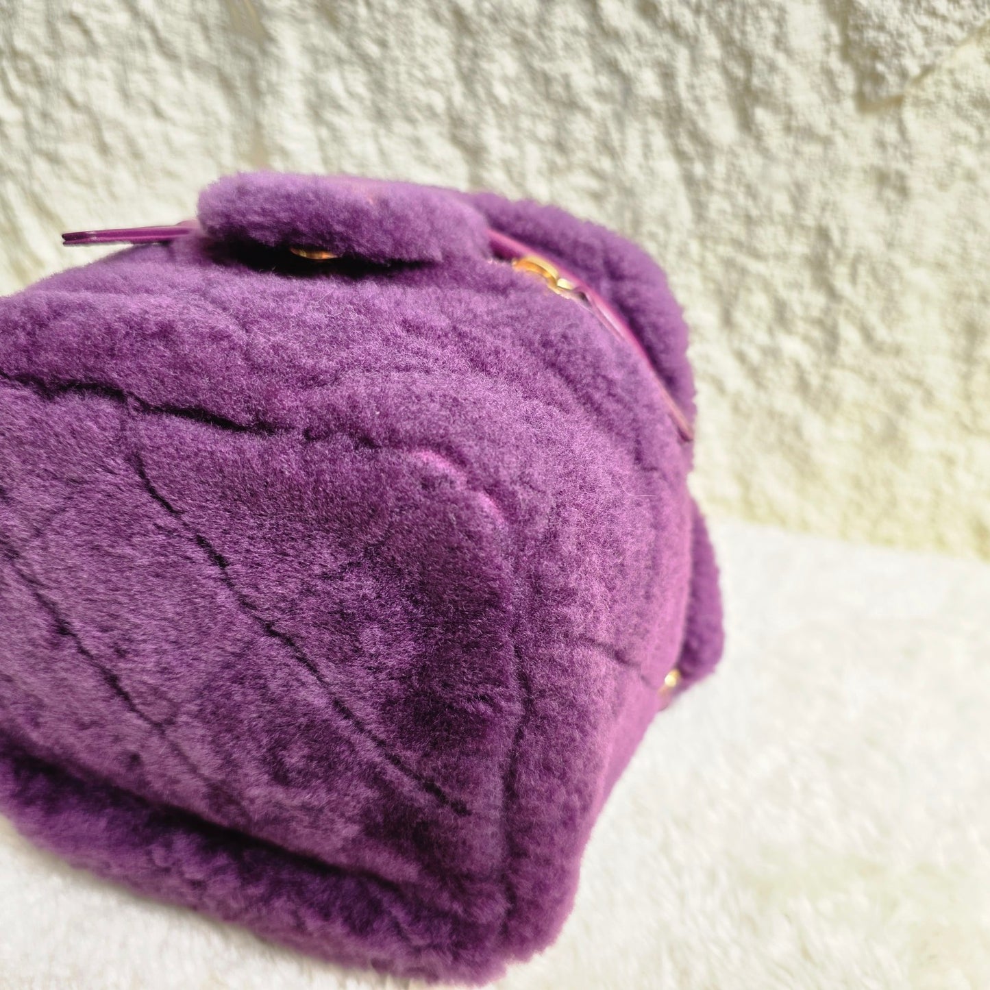 CHANEL Plush Makeup Bag [Pre-Owned]
