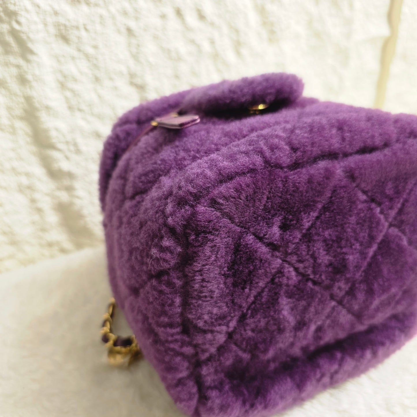 CHANEL Plush Makeup Bag [Pre-Owned]