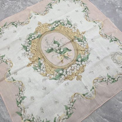 Dior Lily of the Valley Silk Scarf [Pre-Owned]