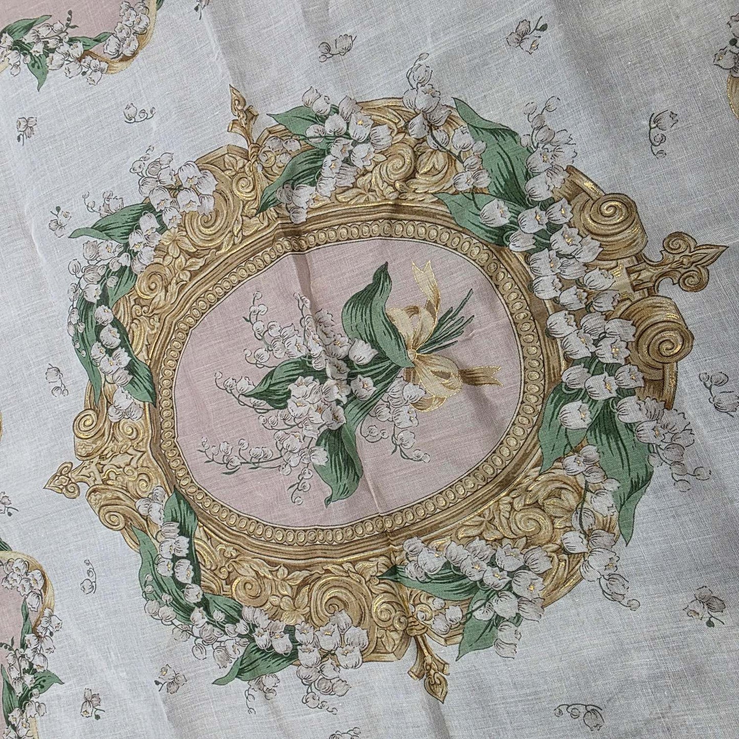 Dior Lily of the Valley Silk Scarf [Pre-Owned]