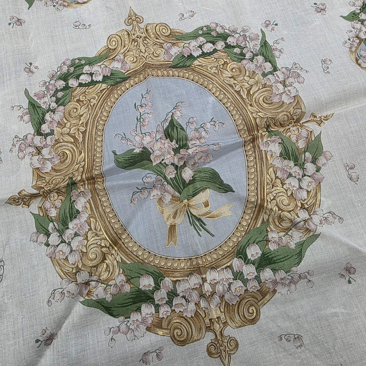 Dior Lily of the Valley Silk Scarf [Pre-Owned]
