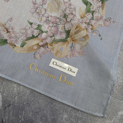 Dior Lily of the Valley Silk Scarf [Pre-Owned]