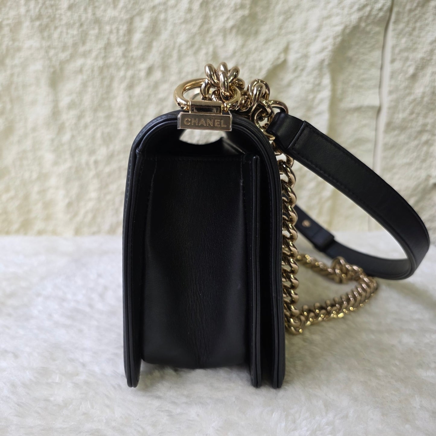 CHANEL Handwoven Grass-Look Leboy Bag [Pre-Owned]