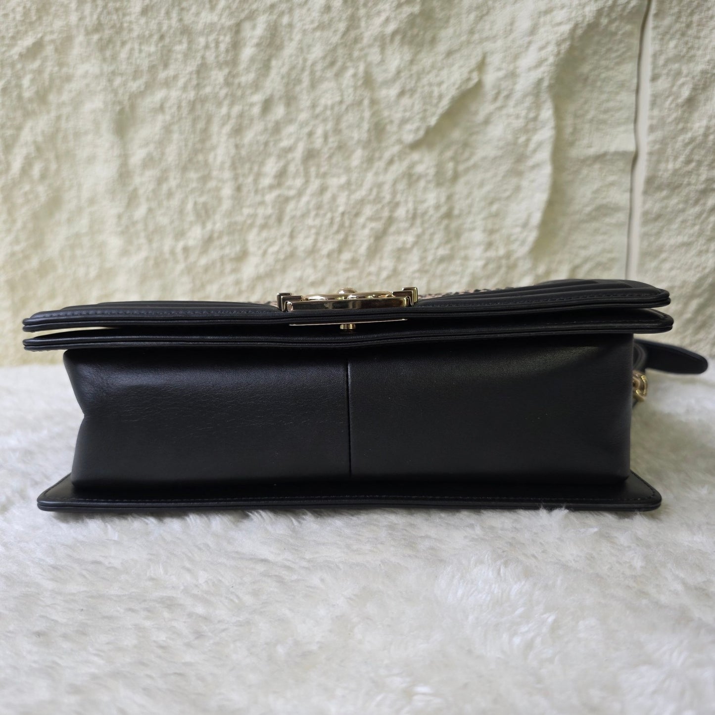 CHANEL Handwoven Grass-Look Leboy Bag [Pre-Owned]