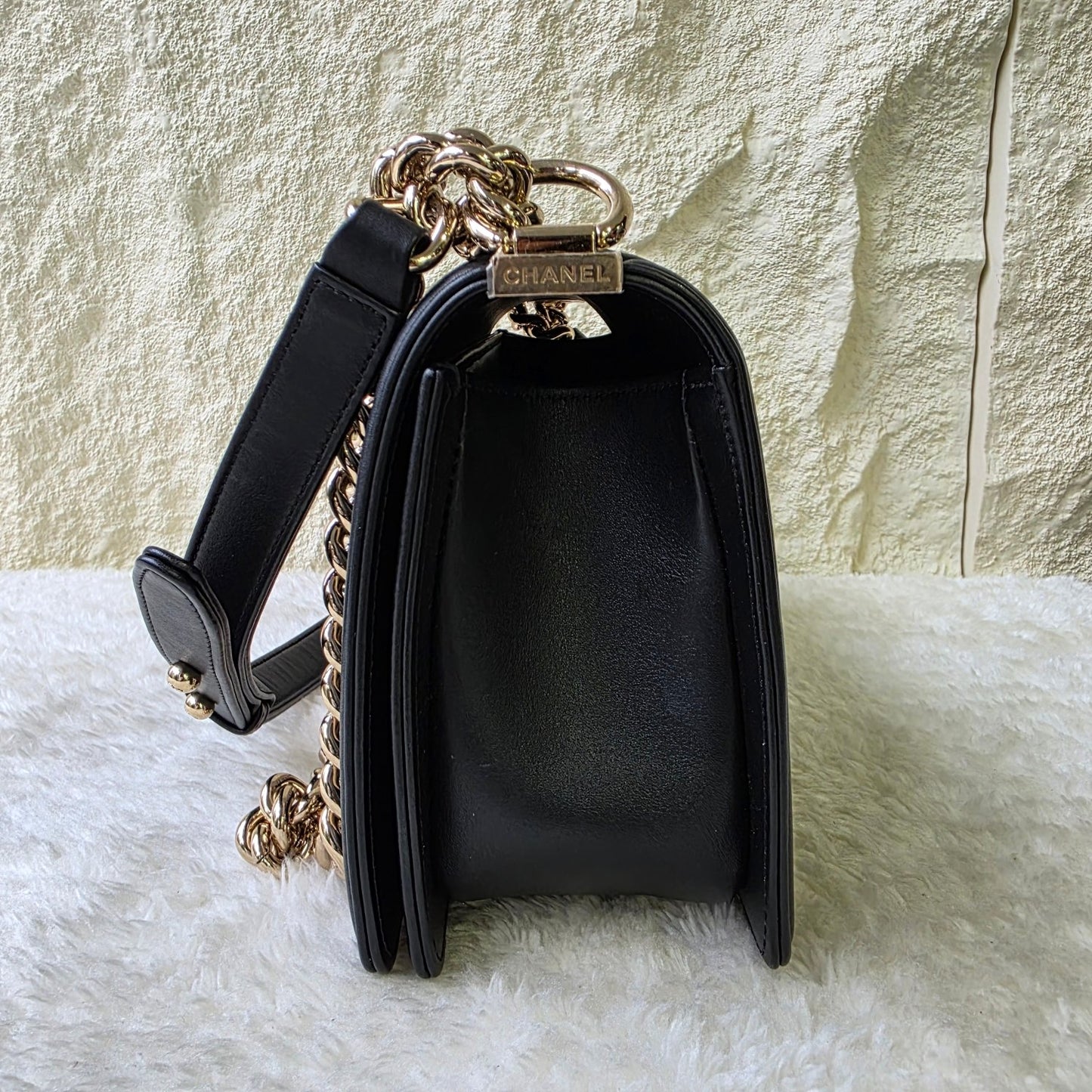 CHANEL Handwoven Grass-Look Leboy Bag [Pre-Owned]