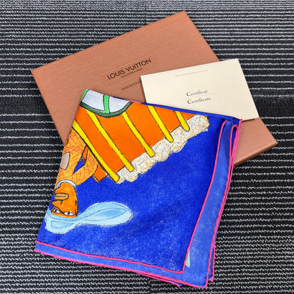 Louis Vuitton Silk Scarf [Pre-Owned]